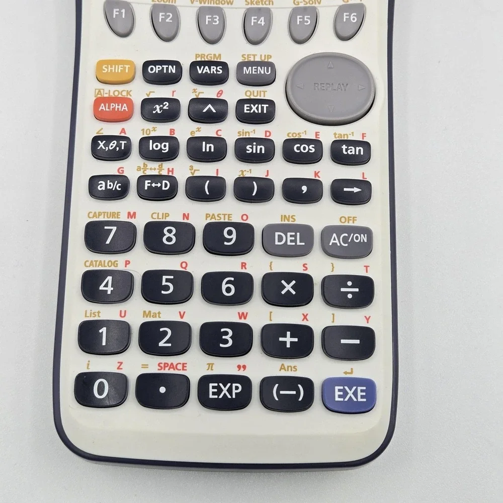 Casio Fx-9750GII Graphing Calculator USB‎ Power Graphic Scientific White